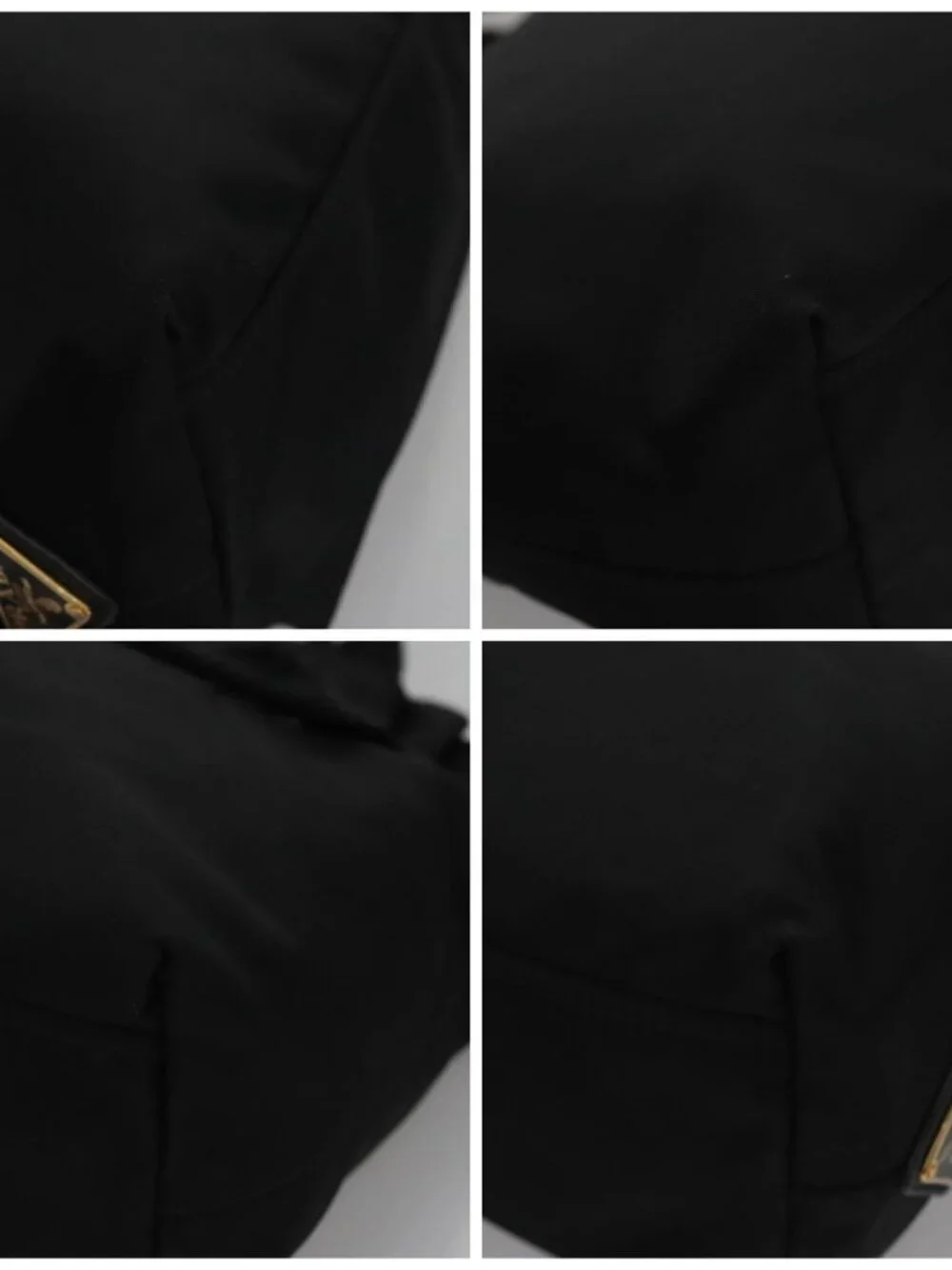 PRADA Hand Bag Nylon 2way Black - Picture 14 of 16